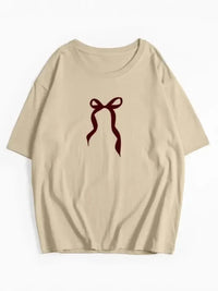 Plus Size Bow Round Neck Short Sleeve T-Shirt - Update AvenueT-ShirtsTrendsi1001005962981381001005962981385a3fbf9f - 356a - 4e31 - 8e90 - 84e6832a6a28 - Max - OriginKhaki