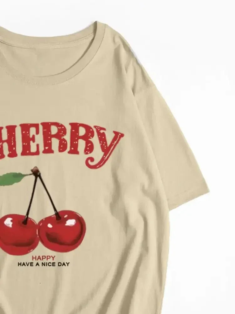 Plus Size Cherry Graphic Round Neck Short Sleeve T-Shirt - Update AvenueT-ShirtsTrendsi10010021368023910010021368023985045506 - 8454 - 446e - 88c3 - 464015af5745 - Max - OriginKhaki