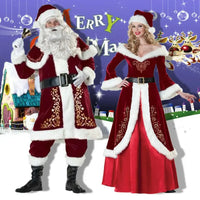 Plus size European and American Christmas costumes adult men and women Santa Claus Christmas dress Christmas couple costumes - Update AvenueUpdate Avenues217389778044001Plus size European and American Christmas costumes adult men and women Santa Claus Christmas dress Christmas couple costumes - Update AvenuesXXXL