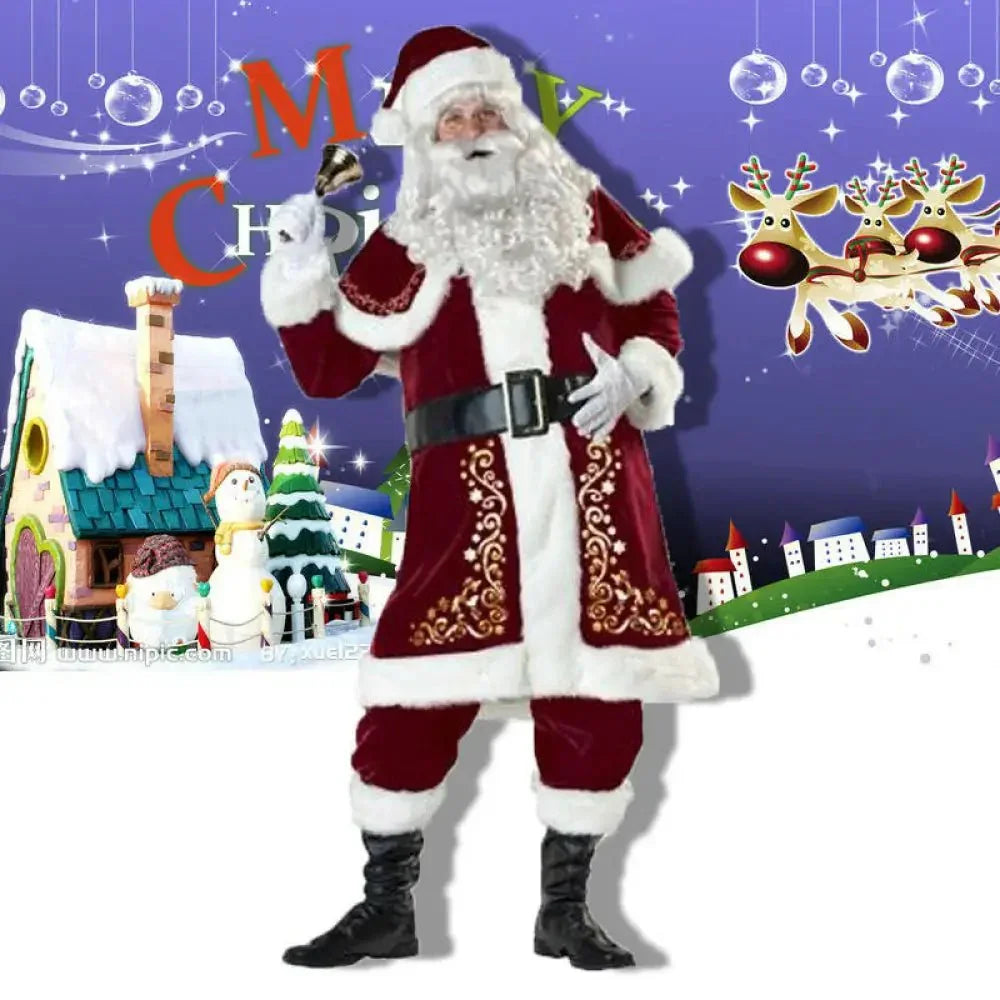 Plus size European and American Christmas costumes adult men and women Santa Claus Christmas dress Christmas couple costumes - Update AvenueUpdate Avenues217389778044001Plus size European and American Christmas costumes adult men and women Santa Claus Christmas dress Christmas couple costumes - Update AvenuesXXXL