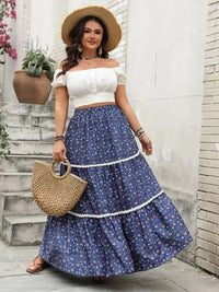 Plus Size Floral Elastic Waist Maxi Skirt - Update AvenueBoho VibesTrendsi10010040300186910010040300186934d65ed8 - b33f - 4923 - 8548 - e3b2534fa766 - Max - OriginDark Blue