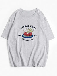 Plus Size Fruit Graphic Round Neck T-Shirt - Update AvenueT-ShirtsTrendsi100100814190327100100814190327ba0de1e0945d4e0fbe5a7d4ea7a6e1a6 - Max - OriginBeige Gray