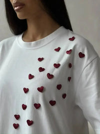 Plus Size Heart Round Neck Short Sleeve T-Shirt - Update AvenueT-ShirtsTrendsi100100702070938100100702070938b0587929c91b4de4b3c226c110a943fd - Max - OriginWhite