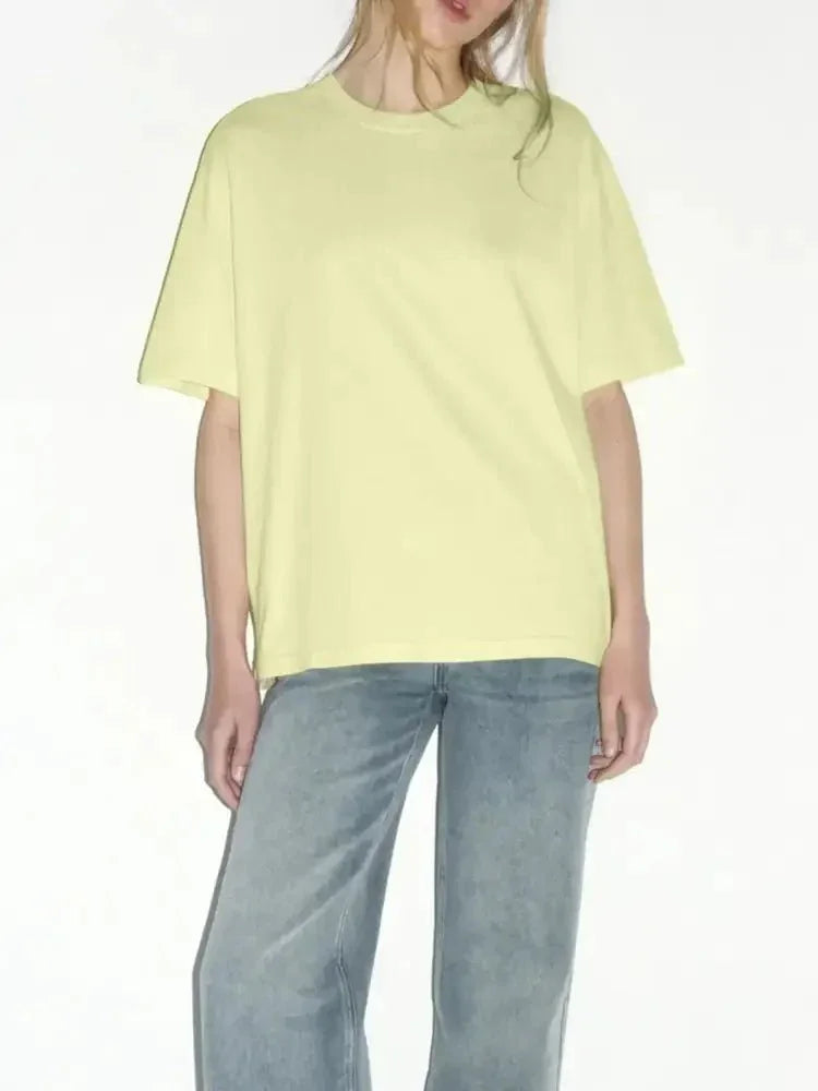 Plus Size Oversized Round Neck Short Sleeve T-Shirt - Update AvenueT-ShirtsTrendsi100100972723975100100972723975c4027c55 - 941b - 4cdd - 99e8 - b4e3c270dce0 - Max - OriginYellow Green