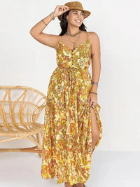 Plus Size Printed V - Neck Maxi Cami Dress - Update AvenueBoho VibesTrendsi100100107251137100100107251137423512da - aabe - 4c70 - b567 - c501db97b984 - MaxGold