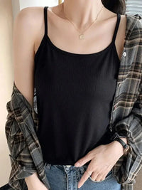 Plus Size Scoop Neck Cami Top - Update AvenueTanks & CamisTrendsi1001002713365851001002713365852639c16a - a1b3 - 406b - 8b6c - 340ea3536b9a - Max - OriginBlack