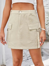 Pocketed Buttoned Denim Skirt - Update AvenueDenim Dresses & SkirtsTrendsi10010039519487810010039519487856b679b9 - d79c - 4c19 - 8e29 - 3cad3b0b3849 - MaxTan