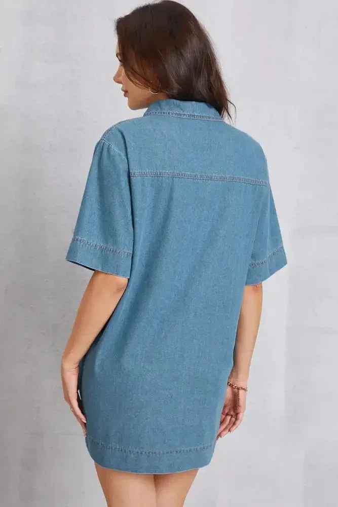 Pocketed Collared Neck Mini Denim Dress - Update AvenueDenim Dresses & SkirtsTrendsi1001003700013831001003700013834ce2e4ff - 774e - 451f - 90be - 2fdbc497db44 - MaxMedium