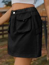 Pocketed Elastic Waist Denim Skirt - Update AvenueDenim Dresses & SkirtsTrendsi10010009002597410010009002597464406680 - 310b - 43b5 - 9a74 - 5942423014ab - MaxBlack