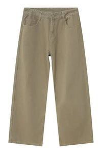 Pocketed Wide Leg Men's Jeans - Update AvenueTrendsi100400775500008100400775500008Pocketed Wide Leg Men's JeansKhaki