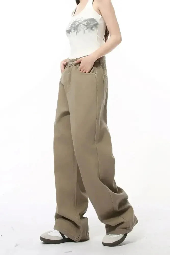 Pocketed Wide Leg Men's Jeans - Update AvenueTrendsi100400775500619100400775500619Pocketed Wide Leg Men's JeansBlack