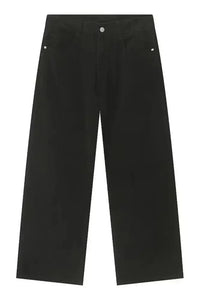 Pocketed Wide Leg Men's Jeans - Update AvenueTrendsi100400775500619100400775500619Pocketed Wide Leg Men's JeansBlack