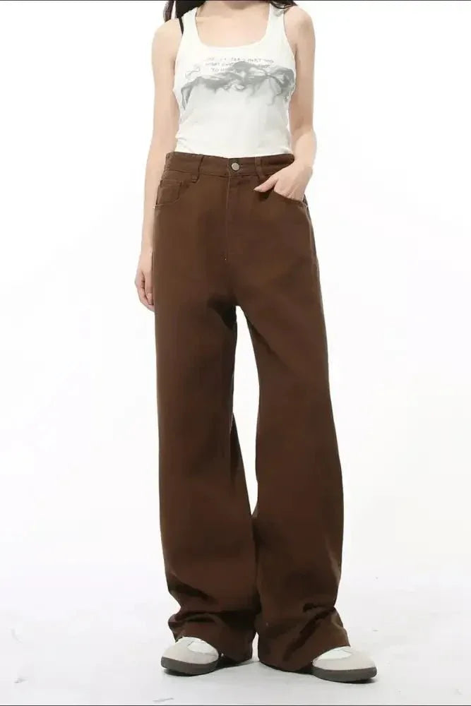 Pocketed Wide Leg Men's Jeans - Update AvenueTrendsi100400775500619100400775500619Pocketed Wide Leg Men's JeansBlack