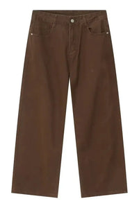 Pocketed Wide Leg Men's Jeans - Update AvenueTrendsi100400775508496100400775508496Pocketed Wide Leg Men's JeansBrown