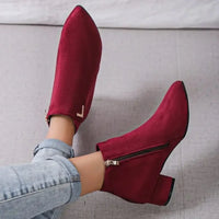 Point Toe Block Heels Boots - Update AvenueTrendsi100600945072876100600945072876Point Toe Block Heels BootsBlack