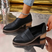 Point Toe Block Heels Pumps - Update AvenueTrendsi100600853801793100600853801793Point Toe Block Heels PumpsBlack