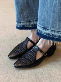 Point Toe Buckle Slip - Ons - Update AvenueTrendsi100600654233847100600654233847Point Toe Buckle Slip - OnsBlack