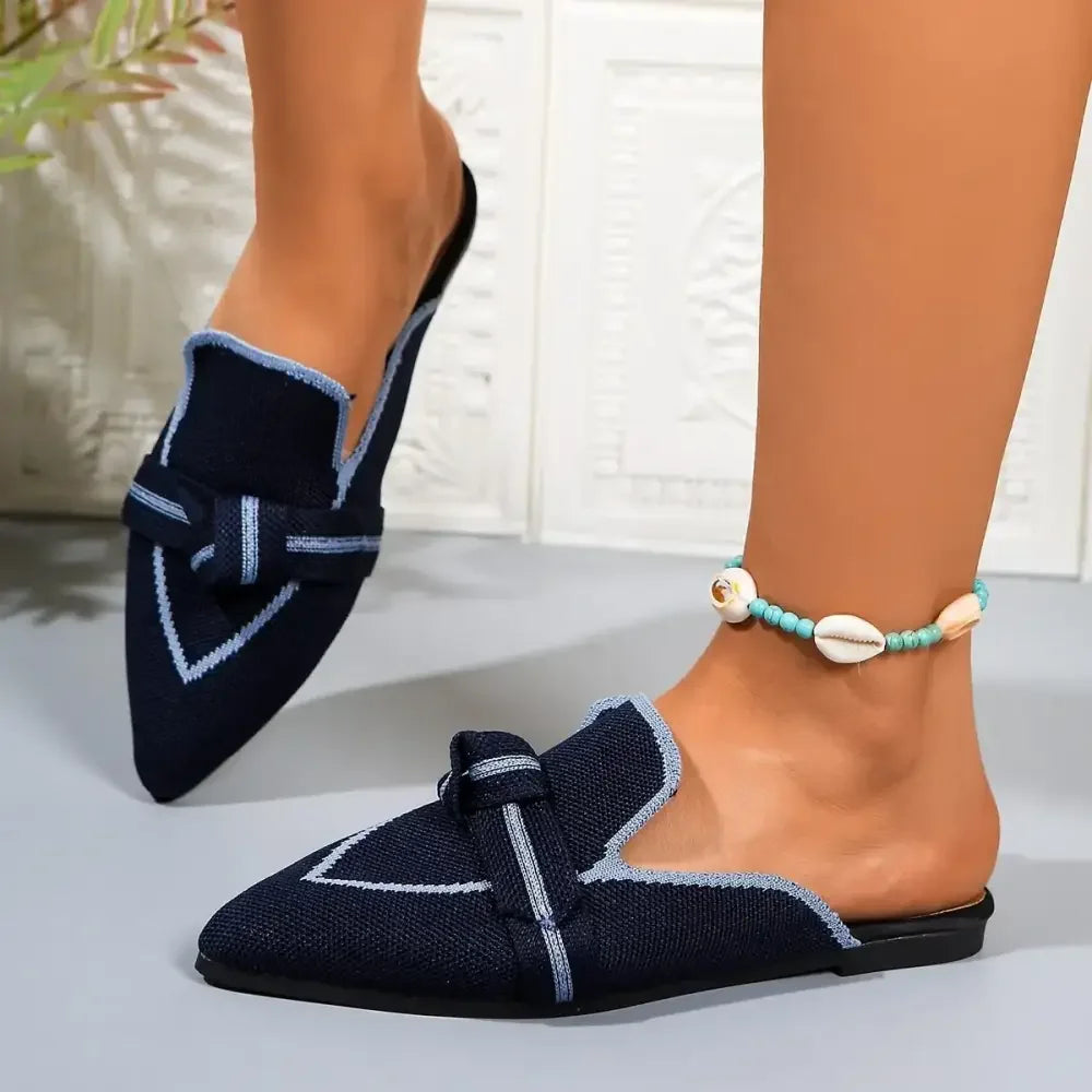 Point Toe Flat Slip-Ons