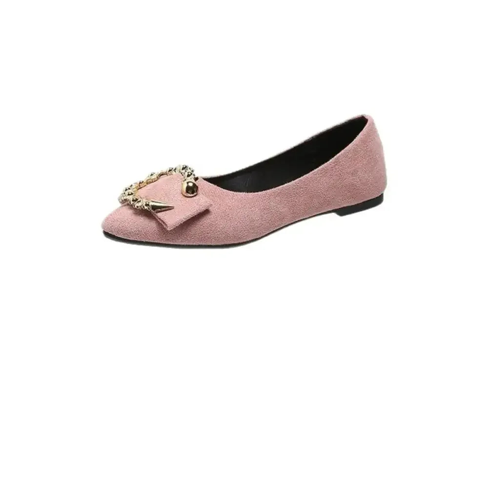 Point Toe Flat Slip-Ons