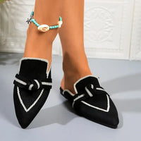 Point Toe Flat Slip-Ons