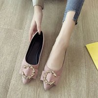 Point Toe Flat Slip-Ons