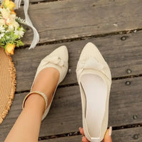 Point Toe Flats Slip-Ons