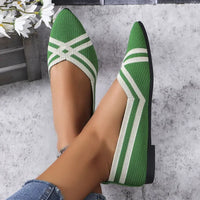 Point Toe Flats Slip-Ons