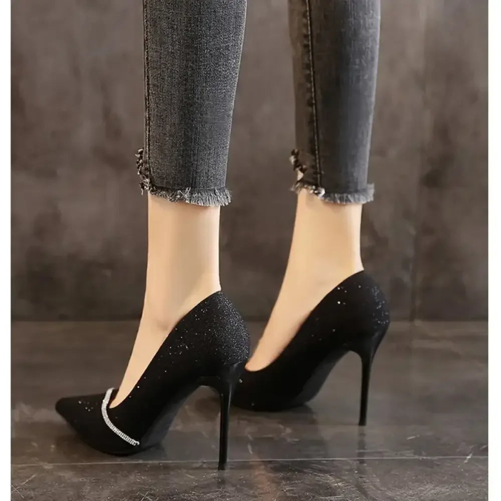 Point Toe Stiletto Pumps