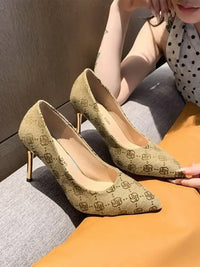 Point Toe Stiletto Pumps