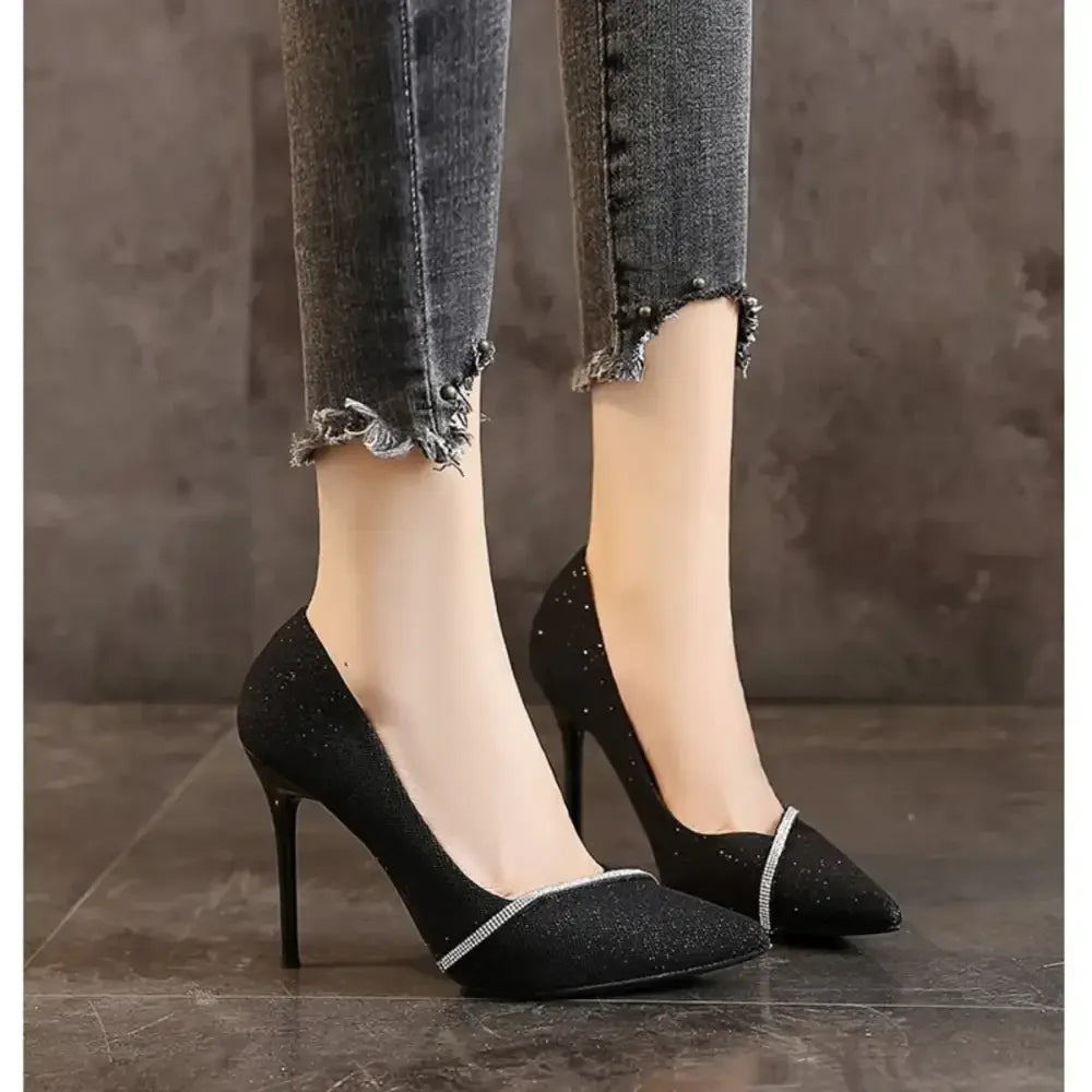 Point Toe Stiletto Pumps
