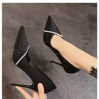 Point Toe Stiletto Pumps