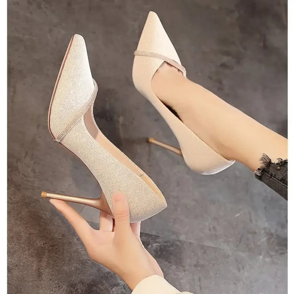 Point Toe Stiletto Pumps