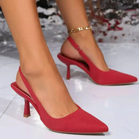Point Toe Stiletto Pumps - Update AvenueTrendsi100600300155724100600300155724Point Toe Stiletto PumpsRed