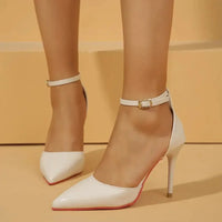 Point Toe Stiletto Pumps - Update AvenueTrendsi100600365451470100600365451470Point Toe Stiletto PumpsWhite