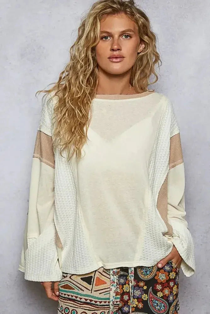 POL Contrast Round Neck Long Sleeve T-Shirt - Update AvenueT-ShirtsTrendsi1001006869919291001006869919293e8051b8 - b88d - 424e - b107 - 78dcd33904d4 - Max - OriginCream