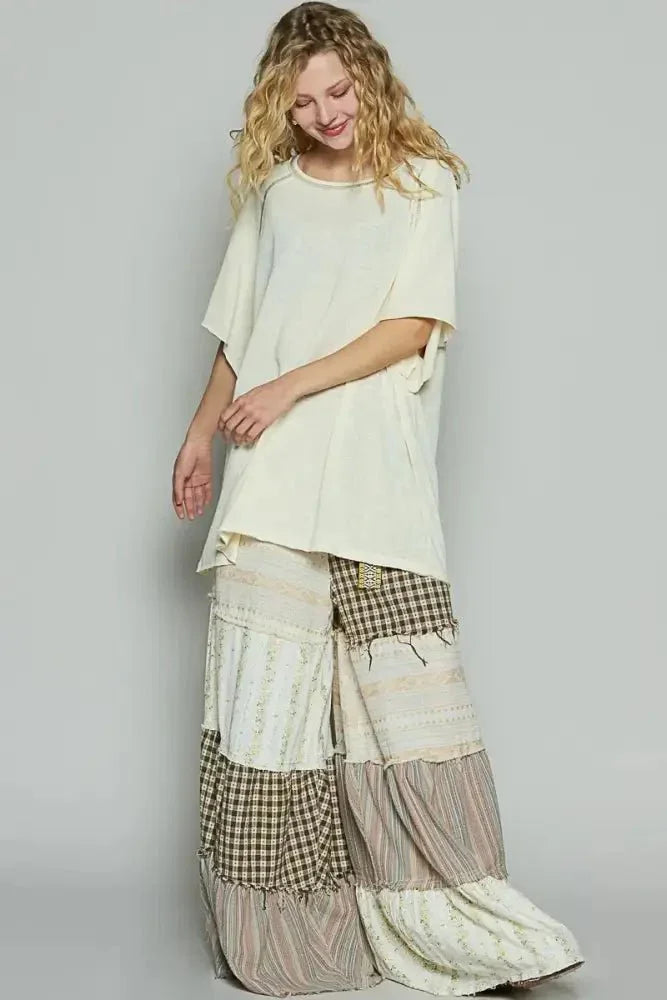 POL Contrast Stitching Half Sleeve Oversized T-Shirt - Update AvenueT-ShirtsTrendsi100100580541524100100580541524ce9b330c - 1160 - 4845 - 8041 - 8625546271ca - Max - OriginCUSTARD