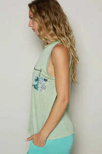 POL Floral Detail Pocket Patch Tank Top - Update AvenueTrendsi1001006979914051001006979914059af71b1e - 0e6a - 40a6 - 8539 - ca9022ffeae5 - Max - OriginGum Leaf