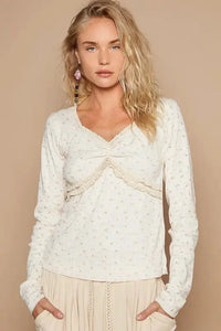 POL Floral V - Neck Long Sleeve T-Shirt - Update AvenueT-ShirtsTrendsi1001007837114511001007837114511e9d8c6a - 1a1f - 49c6 - a720 - b90c77a34e4c - Max - OriginCream