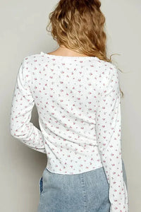 POL Floral V - Neck Long Sleeve T-Shirt - Update AvenueT-ShirtsTrendsi1001008215919191001008215919192c1fdbf5 - 1f0e - 43b7 - 90a7 - 27642d2dfc0d - Max - OriginWhite