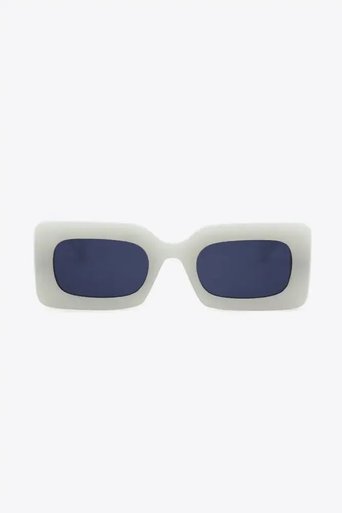 Polycarbonate Frame Rectangle Sunglasses
