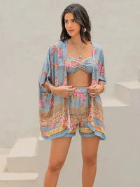 Printed Bra, Shorts and Cover Up Three - Piece Set - Update AvenueBoho VibesTrendsi10010040980190910010040980190968d21342 - 0871 - 42f4 - 9c87 - 2b2d9d6fad7d - MaxLight Blue