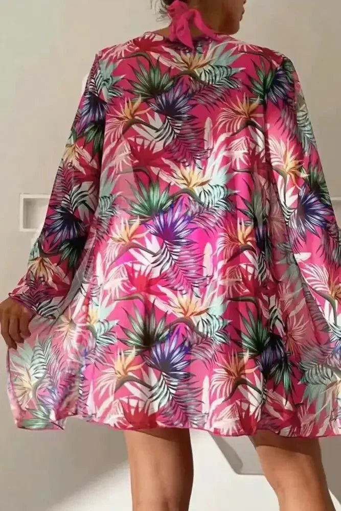 Printed Halter Neck Three - Piece Swim Set - Update AvenueTrendsi100100831195752100100831195752bf5d0d1f - 6724 - 4cd1 - a589 - 0a5fb1933afd - MaxFuchsia Pink