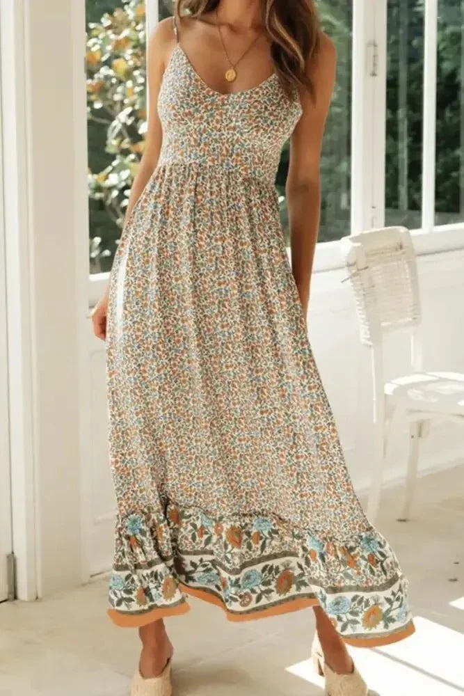 Printed Maxi Cami Dress - Update AvenueEffortless Elegance: DressesTrendsi100100290181127100100290181127b21ec294 - 3754 - 40c8 - b93f - 6a0f61a534d8 - Max - OriginTan