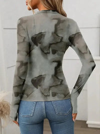 Printed Mock Neck Long Sleeve Mesh T-Shirt - Update AvenueFestival VibesTrendsi100100887811731100100887811731bb5caae5 - 7b48 - 42c1 - a6f2 - 2ae90fbb9318 - MaxInk Painting