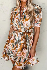 Printed Notched Short Sleeve Mini Dress - Update AvenueVacation StyleTrendsi1001003387869241001003387869244f829be3 - 3539 - 4589 - b394 - db7af6fd9869 - MaxBrown