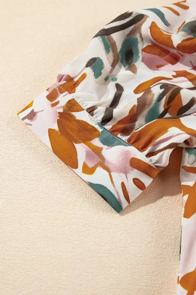 Printed Notched Short Sleeve Mini Dress - Update AvenueVacation StyleTrendsi100100338786924100100338786924c1e0b769 - 9a62 - 4aff - ad3d - 3a59148ae81a - MaxBrown