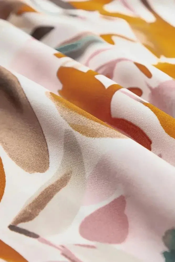 Printed Notched Short Sleeve Mini Dress - Update AvenueVacation StyleTrendsi100100338786924100100338786924c6f4e3ad - f95a - 4338 - 83fd - ed415a7cd654 - MaxBrown