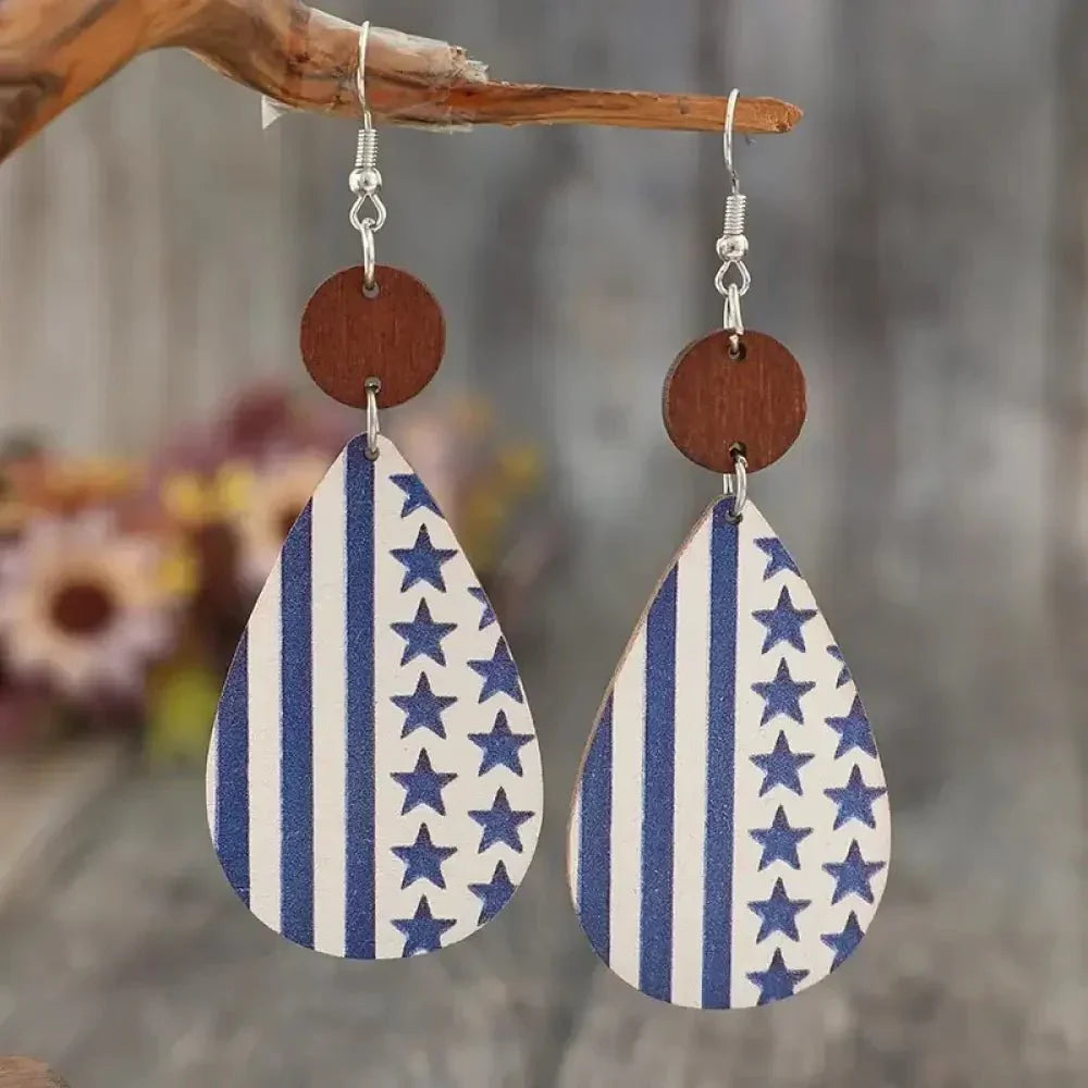 Printed PU Leather Dangle Earrings - Update AvenueHonor the Stars and StripesTrendsi100500176421622100500176421622114ef96c - 85c3 - 4311 - 9fa5 - 05673d96f1f5 - MaxDusty Blue