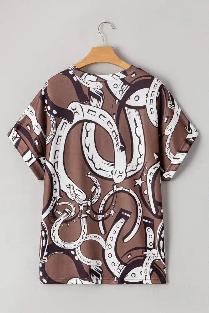 Printed Round Neck Short Sleeve T-Shirt - Update AvenueT-ShirtsTrendsi10010087832179710010087832179748afc48d - 6f2d - 4588 - bdd0 - 64f8b32d654b - Max - OriginBrown