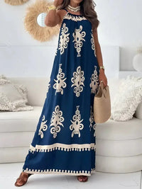 Printed Spaghetti Strap Sleeveless Maxi Dress - Update AvenueEffortless Elegance: DressesTrendsi100100505127544100100505127544b84f5950 - 38ce - 47ce - bf89 - 4d11f8658e7e - MaxNavy